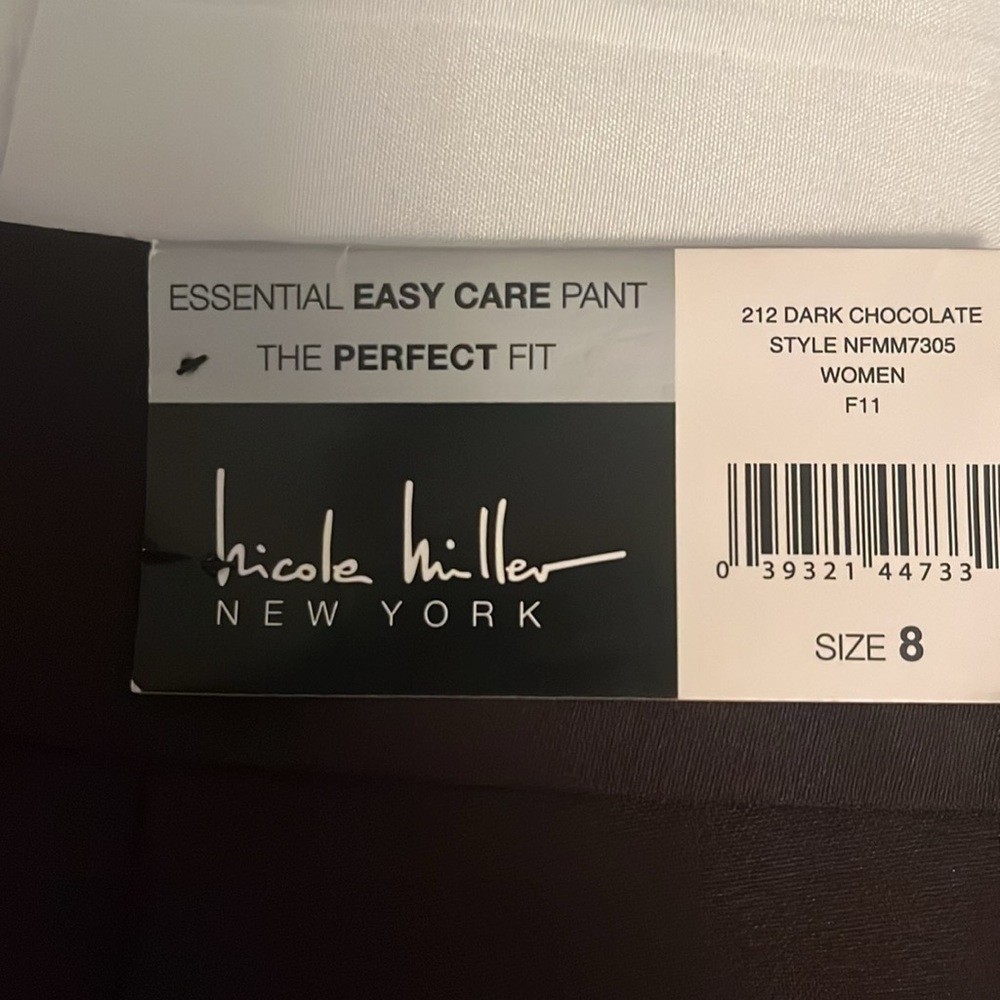 Nicole Miller New York the perfect fit easy care pant - Picture 3 of 10